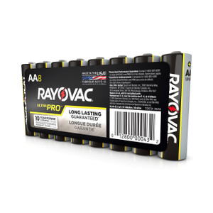 AA Alkaline Batteries - 8 pack