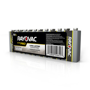 9V Alkaline Batteries Case of 72