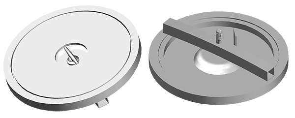 Watertight T-Bolt Hatch 430-18D