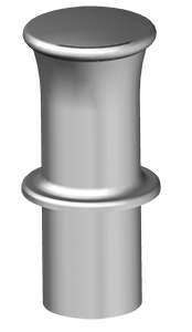 Bitt - 8" Through Deck Cast Steel