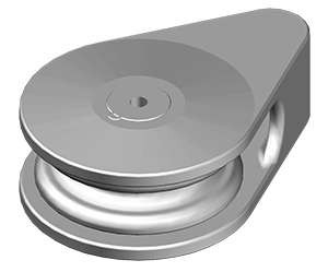 Roller Chock - Tear Drop