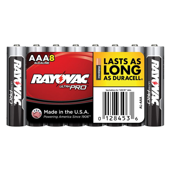 AAA Alkaline Batteries - Case Pack of 96