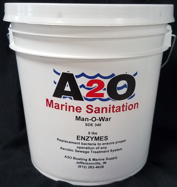 Man of War Enzymes 5 Pound Container