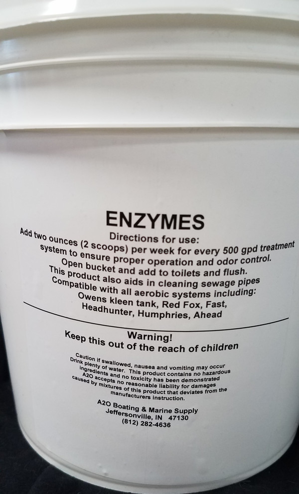 Man of War Enzymes 5 Pound Container