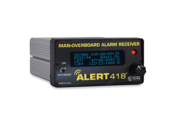 ALERT418® Man-Overboard Receiver