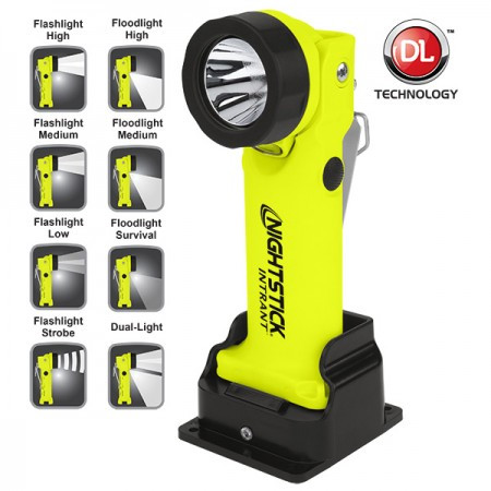 INTRANT® Intrinsically Safe Dual-Light™ Angle Light - Rechargeable