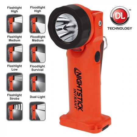 INTRANT® Intrinsically Safe Dual-Light™ Angle Light - 3 AA