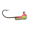 The Rattle Jig Head has a high quality durable BIG SKY powder paint in our KRYPTONITE GLOW.

Comes with a Super Strong Eagle Claw hook and a VERY loud brass rattle built into the head.

It is available in 2 sizes.( More to Come )