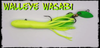 LEAD FREE 1.4 Oz
• Balanced jigs snag when jigging for Walleye our rear heavy design does not
• Current design noses up and over most debris
• This design gives a fleeing profile when vertical Jigging deep water for Lakers and Bulls
• Current design gives image and profile of prey fleeing to the surface, this makes Lakers attack
• On the big water planer boards the rear heavy design produces an erratic jigging action
• Current design has a non-monotonous seeking jig action that Bull Trout love.