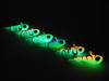 Great for all your walleye and Perch needs, These hooks are a Great addition to anyone's tackle collection.

These Jigs are great to use in Low lights conditions, the are Painted with a very durable Powder paint and have a second protective coating on them as well. They are Painted in our custom KRYPTONITE GLOW they are poured on a Eagle Claw 570 #1/0 Hook .This includes a set of 5 1/4 oz Jigs( One of each color ) 