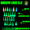 Walleye 3.0 Loaded Case
This Waterproof Case includes 
 
•	Double Sided Waterproof Case 
 
•	1/4 oz   Kaleidoscope Set  Glow 
•	1/4 oz   Deluxe Ultra Minnow Set Glow 
•	1/4 oz   Mean Machine Set Glow 
•	1/4 oz   Wonder Bread Glow Jigs Glow 
•	1/4 oz   Deluxe Cyclone Flasher Set Glow 
•	1/4 oz   Snake Eye Glow
•	Assorted    Ball jigs Glow 
•	1/4 oz   Rock and Roll Rattle Set Glow 
