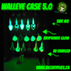          Walleye Case 5.0

           Waterproof Case DOUBLE Sided 

     Includes the Following 

12-1/8 oz Gruesome Grubs 
6-1/4 oz  Ball Jigs
7-1/4 oz Deluxe Knockout glow 
12-1/4 oz Walleye Jigs
6-1/4 oz Deluxe Walleye Jigs glow
8-1/4 oz Short Shank Erie Jigs 
6-1/4 oz Baller Jigs
 

Heavy-Duty two-Sided Tackle Storage
Waterproof Seal
High Compression Hook Clips
Slotted Compression Foam for Protection or Extra Jig Storage
 

Fits Most 1/4 oz in Lighter Jigs and Most jigging Spoons 

 

Great addition for any angler to keep your tackle safe and sound 