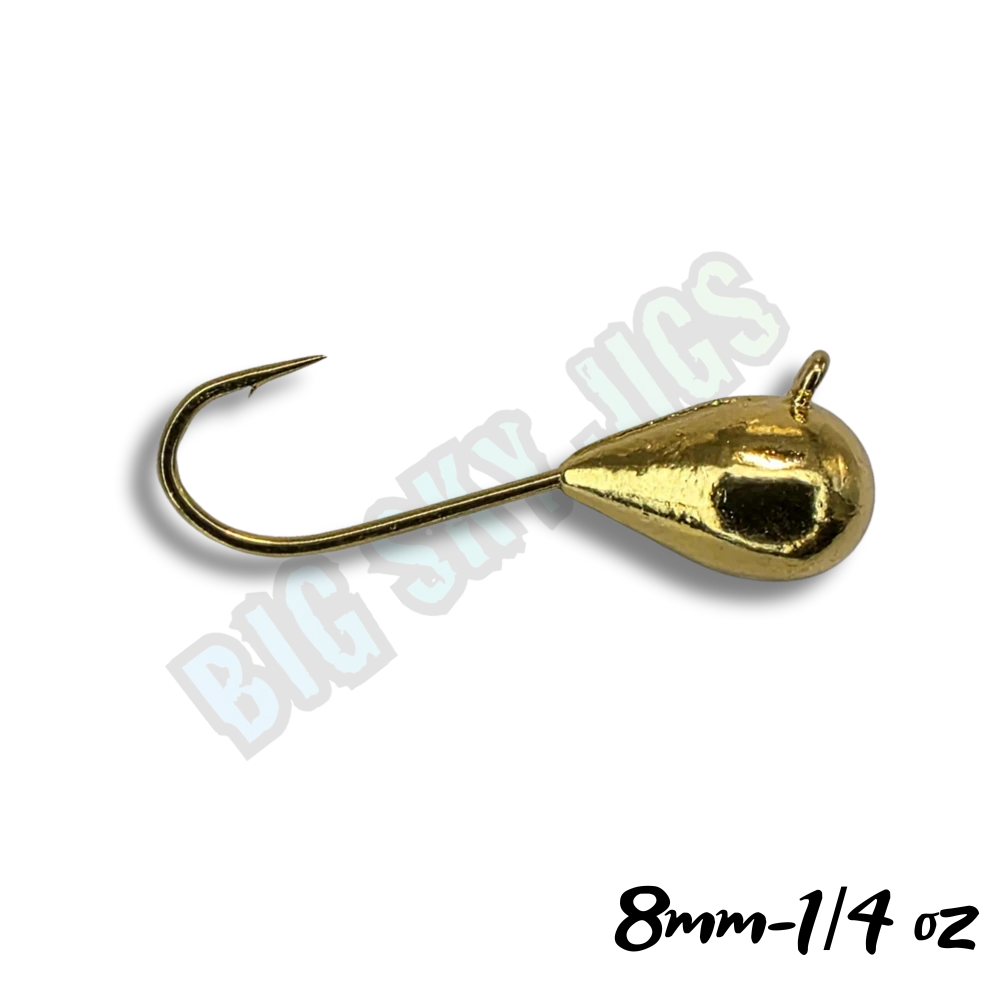Gold 1/4oz ( 2 Pack ) - Big Sky Jigs