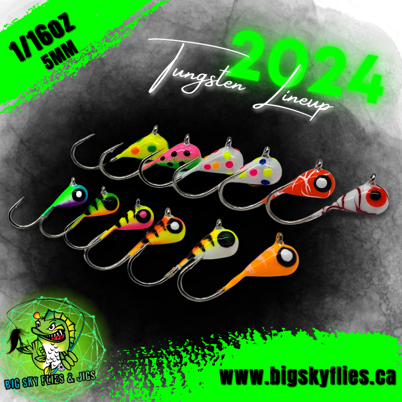 Green Machine 6 ( 4 pack ) - Big Sky Flies and Jigs