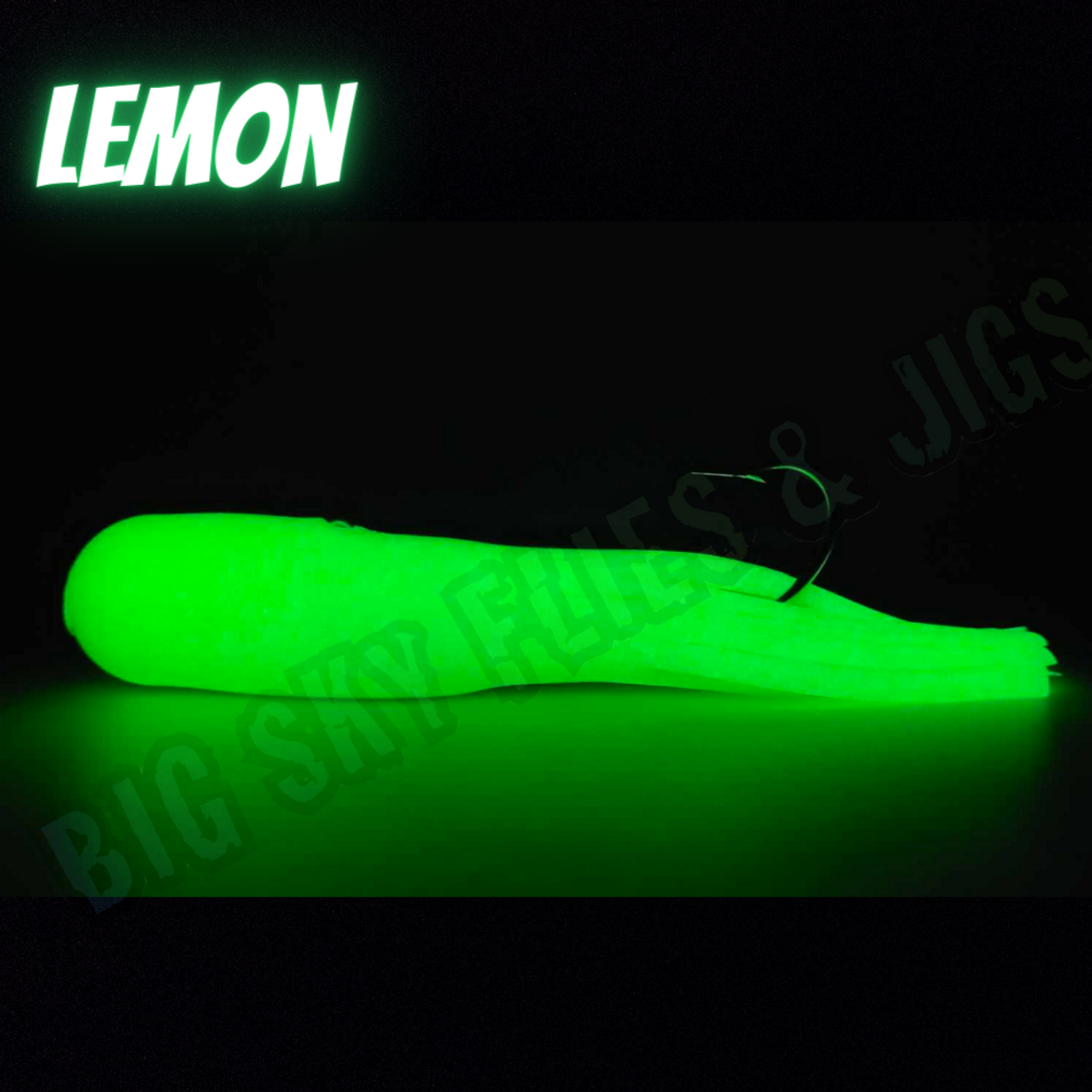 Introducing the Glow Lemon Lake Trout Tube, a game-changing tool for anglers targeting lake trout. Engineered with durability and reliability as top priorities, this tube is designed to enhance your fishing experience and help you reel in those elusive trophies.

With its vibrant lemon color and glowing feature, this tube ensures maximum visibility, even in low-light conditions. Whether you're fishing at dawn, dusk, or in deep waters, rest assured that this tube will stand out and attract the attention of lake trout.

Crafted to withstand the rigorous demands of lake trout fishing, this tube is built for durability. From rocky terrains to swift currents, you can trust in the robust construction of this tube to hold up under pressure and maintain its effectiveness throughout your fishing expedition.

Reliability is paramount when it comes to landing trophy catches, and this tube delivers. Equipped with strong hooks and crafted from high-quality materials, it instills confidence with every cast, ensuring that your gear performs flawlessly when it matters most.

So, gear up with the Glow Lemon Lake Trout Tube and elevate your fishing game to new heights. Cast out with confidence, explore the depths, and reel in the trophy lake trout of your dreams with this reliable companion leading the way.