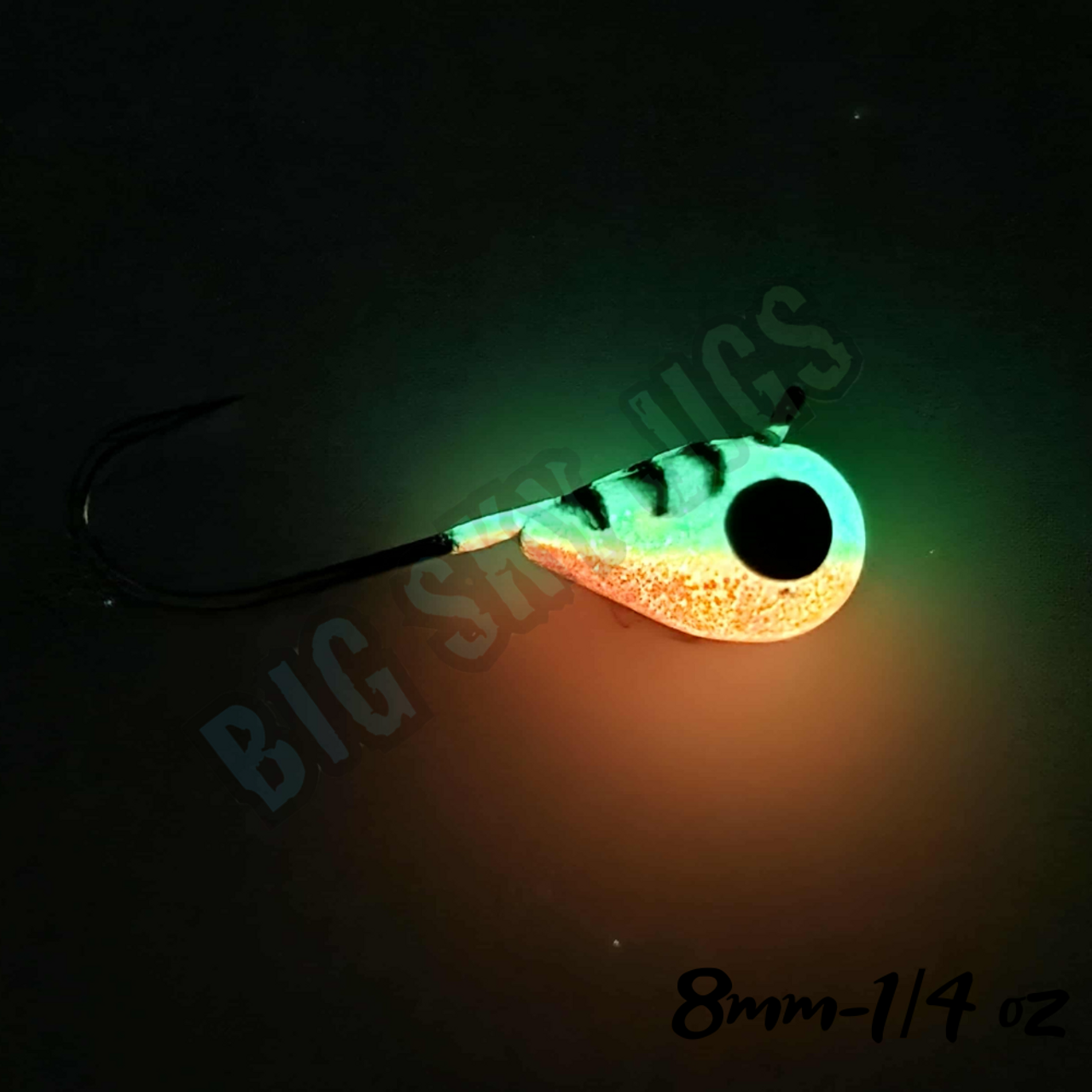 Big Sky Tungsten ( 2 pack ) 
Engineered for Forward Facing Sonar. Built for the Bite.

When precision meets visibility, you get the Big Sky Tungsten Jig Head. Designed for anglers who depend on forward-facing sonar, this jig’s tungsten construction delivers a compact profile with maximum weight, sensitivity, and control—so you can watch every move in real time.

The long-lasting glow finish keeps your bait visible in deep or stained water, while the dense tungsten head drops fast and holds steady in the sonar beam. A long shank hook provides perfect bait presentation and dependable hooksets, making it ideal for both plastics and live bait.

Key Features:

Forward Facing Sonar Optimized – Highly visible and responsive for precise tracking and reaction strikes.

Tungsten Composition – Compact design with superior sensitivity and fast fall rate.

Long-Lasting Glow Finish – Bright, durable glow for deep or low-light fishing.

Long Shank Hook – Improves bait hold, hook-up ratio, and presentation control.

Hydrodynamic Shape – Cuts water cleanly for stable tracking and lifelike movement.

Versatile Design – Performs flawlessly with soft plastics or live bait.

See it. Track it. Catch it. Big Sky Tungsten gives you the edge when every movement counts.