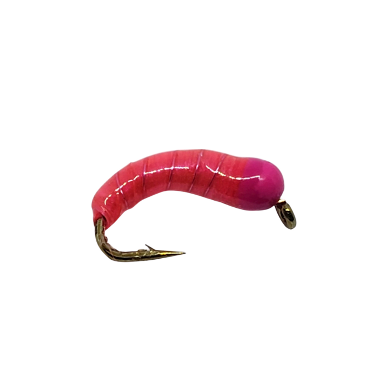 Pink Flash San Juan Worm - Fly Fishing, Gink and Gasoline