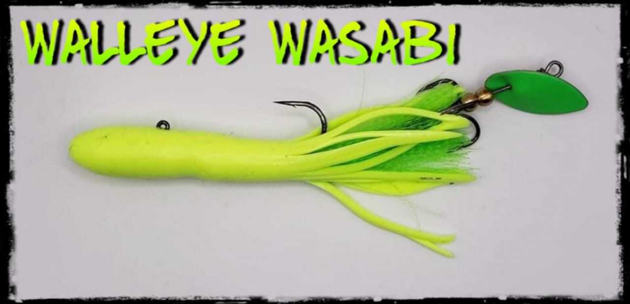 The Producers Willy Worm No#_3 Size 1/2 Oz. Steelhead Walleye Bass Fishing  Lure