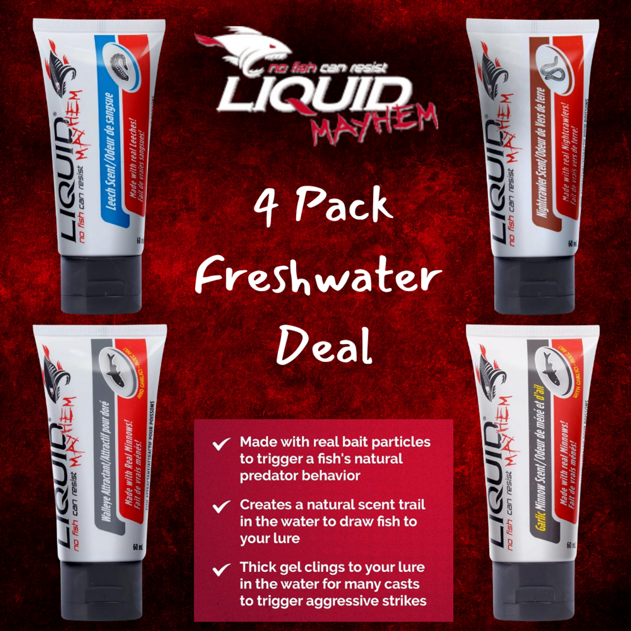 Liquid Mayhem Bass and Fish Attractant Scent Gel Nepal