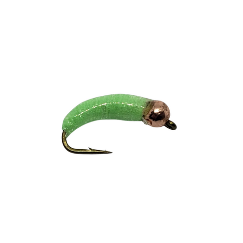 Tungsten Bug Glow Lime Green - Big Sky Flies and Jigs