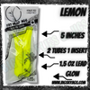 Introducing the Glow Lemon Lake Trout Tube, a game-changing tool for anglers targeting lake trout. Engineered with durability and reliability as top priorities, this tube is designed to enhance your fishing experience and help you reel in those elusive trophies.

With its vibrant lemon color and glowing feature, this tube ensures maximum visibility, even in low-light conditions. Whether you're fishing at dawn, dusk, or in deep waters, rest assured that this tube will stand out and attract the attention of lake trout.

Crafted to withstand the rigorous demands of lake trout fishing, this tube is built for durability. From rocky terrains to swift currents, you can trust in the robust construction of this tube to hold up under pressure and maintain its effectiveness throughout your fishing expedition.

Reliability is paramount when it comes to landing trophy catches, and this tube delivers. Equipped with strong hooks and crafted from high-quality materials, it instills confidence with every cast, ensuring that your gear performs flawlessly when it matters most.

So, gear up with the Glow Lemon Lake Trout Tube and elevate your fishing game to new heights. Cast out with confidence, explore the depths, and reel in the trophy lake trout of your dreams with this reliable companion leading the way.