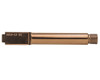 9mm Glock 19 Threaded Titanium Nitride Copper Finish