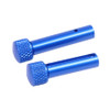 Guntec AR-15 Blue Knurled Extended Takedown Pin Sets