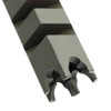 AR-15 OD Green Cerakote Shark Muzzle Brake 12x28 Pitch Thread