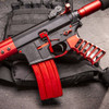 AR15 Anodized Red Extended Bolt Catch Release