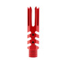 AR-15 Red Cerakote 4 Zombie Slayer Muzzle Brake