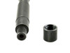 AR-15 12x28 Black Steel Thread Protector Nut for Muzzle Threading