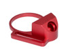 Red Aluminum Receiver End Plate with 1 Sling Adapter for AR .2235.56.308 Buffer Tubes