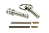 AR-15 Extended Stainless Steel Takedown Pin Set w Hardware.