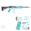 Tiger Rock AR-15 Robins Egg Blue Enhanced Rifle Kit w 10 Handguard