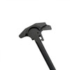 Ar15 black talon style charging handle.