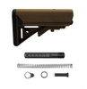 AR-15 Burnt Bronze Cerakote SOPMOD Stock Buffer Tube Kit