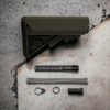 AR-15 Olive Drab Green ODG Cerakote Buffer Tube Kit w SOPMOD Stock