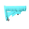 AR-15 Robins Egg Blue Cerakote Collapsible Stock