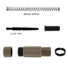 AR-15 FDE Complete Compact Buffer Tube 3.5''