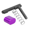 Guntec Anodized Purple Extended Magazine Release Button