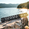 AR-15 15 Custom BlackGold Gradient MLOK Handguard