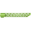 AR-15 15 Zombie Green Cerakoted MLOK Skeletonized Handguard
