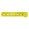 AR15 Cerakote Lemon Zest Yellow Super Slim Free Float Handguard