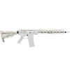 AR15 Custom Cerakote Splatter Build Kit white