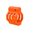 AR-15 Hunter Orange Caged Skeletonized .750 Gas Block