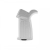 AR-15 Cerakote Glacier Silver USA Engraved Pistol Grip