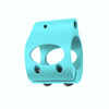 AR-15 Cerakote Robins Egg Blue Open Skeletonized .750 Gas Block