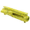 AR15 Cerakoted Splattered Lemon Zest Upper Receiver