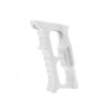AR-15 Cerakote White Large Cut Aluminum Foregrip