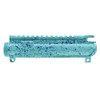 AR-15 Cerakote Splattered Robins Egg Blue Upper Receiver